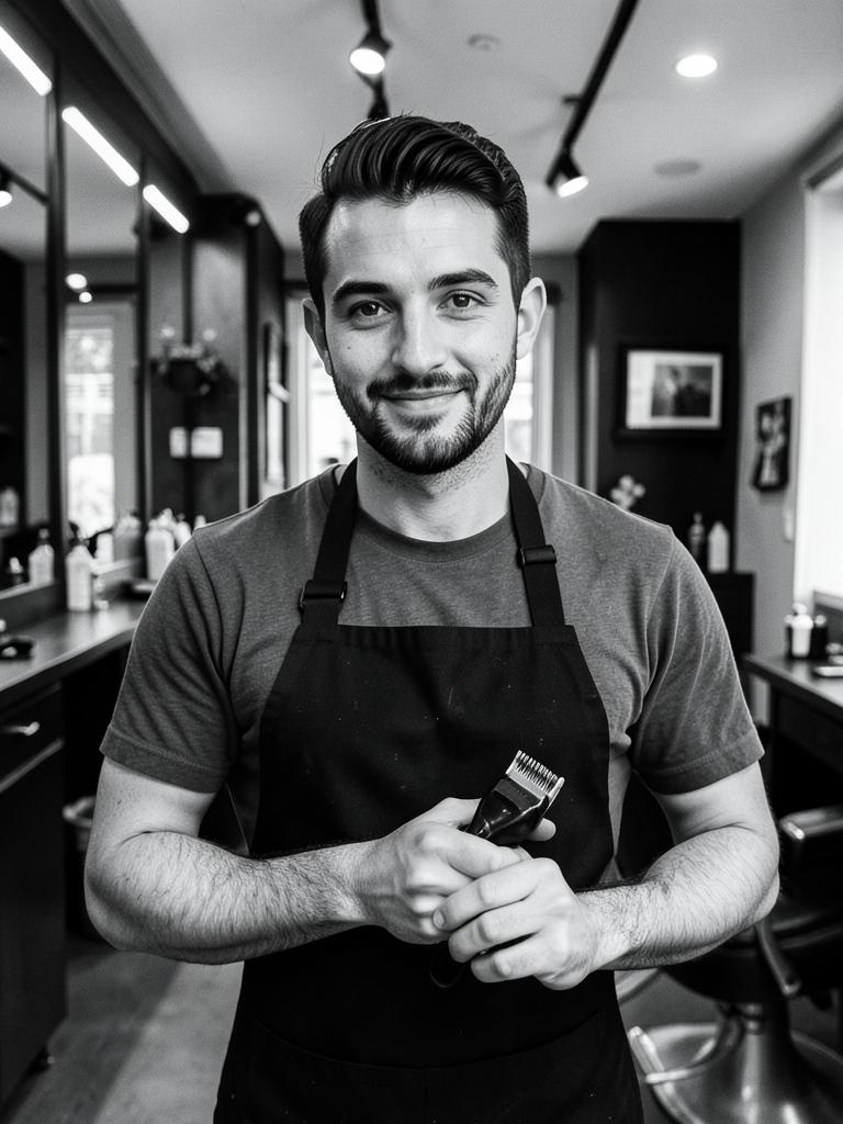 Profesional de Kanshi especializado en corte y degradado